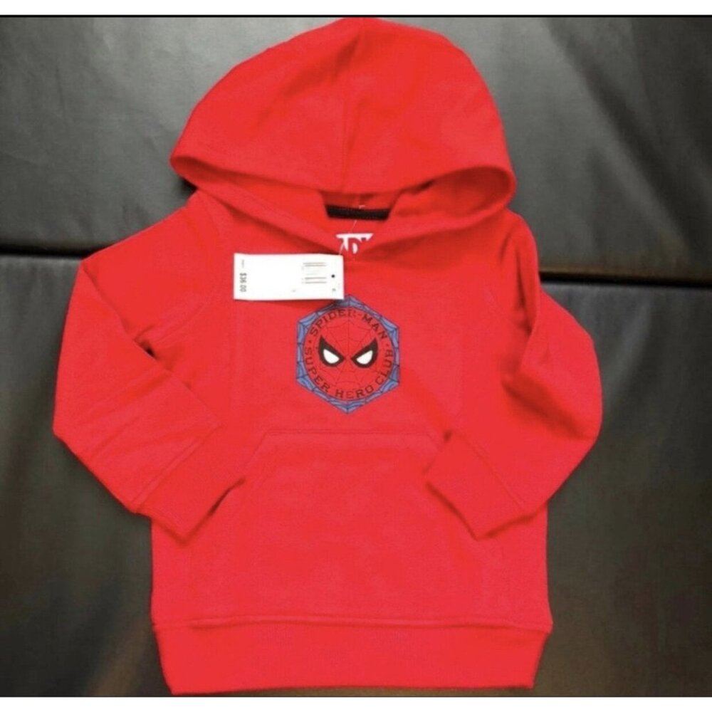 NWT Marvel Spider-Man Hoodie Boys Size 2T